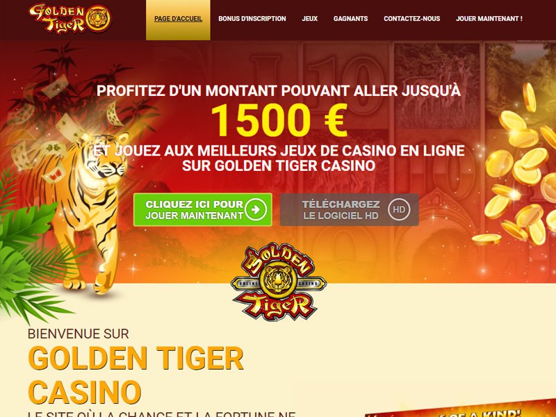 golden tiger casino canada